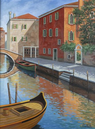 PINO PONTI<BR>Venezia 1905 - 1999<BR>"Venezia"