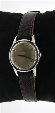 OROLOGIO DA POLSO LEMANIA, anni '50 CASSA: in acciao QUADRANTE: champagne con...