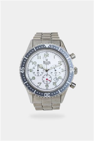 BULOVA<BR>Mod. “Chronograph”, ref.49451, anni '90