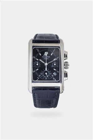 AUDEMARS PIGUET<BR>Mod. “ Edward Chrono", ref.25925b anni 90<BR>Diam. 29x45mm