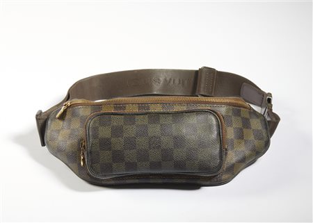 VUITTON LOUIS - Marsupio Melville color marron.