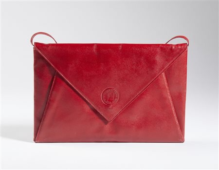 FENDI - Borsetta in pelle rossa.