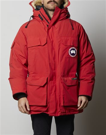 GOOSE CANADA - Parka rosso.