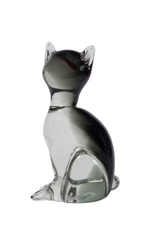 CARLO MORETTI - MURANO
Murano, 1934 - 1984  
Gattino 1980s
 17 x 10 x 10 cm