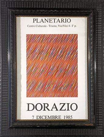 DORAZIO PIERO Roma (Roma) 1927 Dorazio 1995 Poster d'epoca originale...