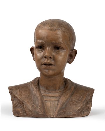 Costantino Barbella (Chieti 1852-Roma  1925)  - Il figlio Bruno, 1900