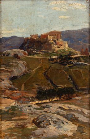 Max Roeder (Monaco 1866-Roma 1947)  - Agrigento, i templi, 1908