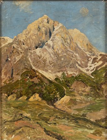 Max Roeder (Monaco 1866-Roma 1947)  - "Gran Sasso d'Italia", 1923