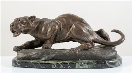 THOMAS FRANCOIS CARTIER ((Marseille 1879 - 1943 Paris) Scultura in bronzo,...