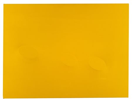 Turi Simeti, Tre ovali gialli, 2013