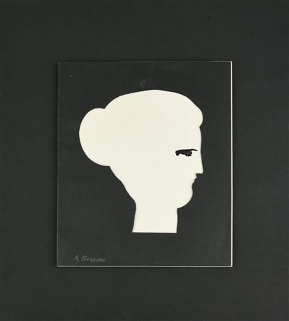 Antonio Bueno (1918 - 1984) SENZA TITOLO, 1971 catalogo, cm 21x17x0,4...