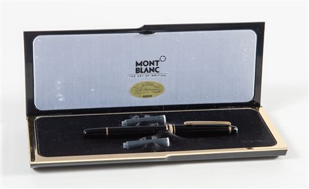 MONT BLANC Penna stilografica collezione Meisterstuck classic. Corredata di...