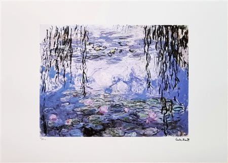 MONET CLAUDE Parigi 1840 - Giverny 1926 "Senza titolo"