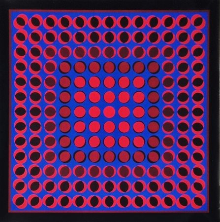 VASARELY VICTOR Ungheria 1906 - Parigi 1997 "Tuz"