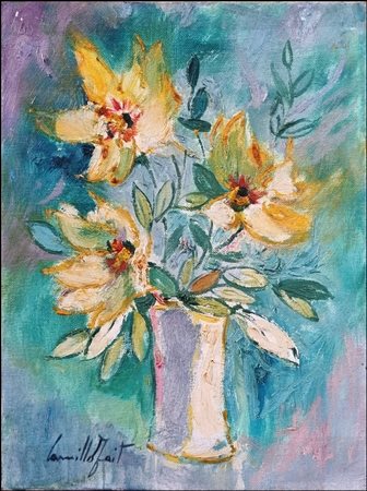 FAIT CAMILLO Milano 1935 "Fiori gialli"