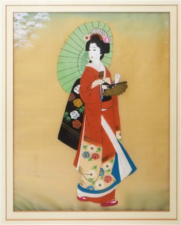 Geisha in abito tradizionale, Primi 20° secolo