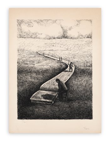 ROLAND TOPOR (1938-1997) - Senza Titolo