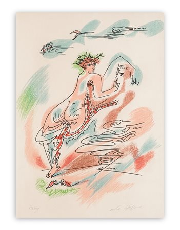 ANDRÉ MASSON (1896-1987) - L'amour, 1967