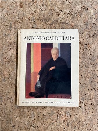 CATALOGHI AUTOGRAFATI (ANTONIO CALDERARA) - Antonio Calderara, 1948 circa