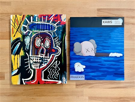 JEAN-MICHEL BASQUIAT E KAWS - Lotto unico di 2 cataloghi