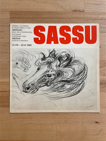 CATALOGHI CON DISEGNO (ALIGI SASSU) - Sassu, 1968