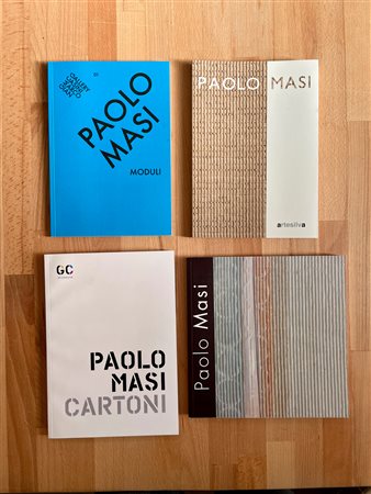 PAOLO MASI - Lotto unico di 4 cataloghi