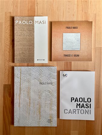 PAOLO MASI - Lotto unico di 4 cataloghi