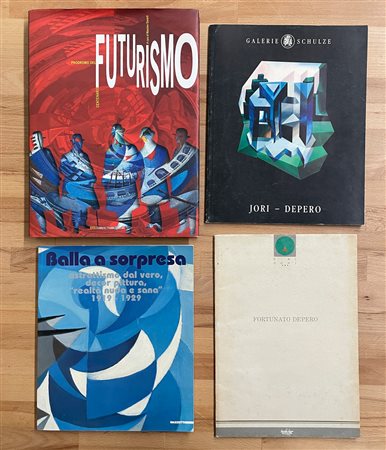 FUTURISMO - Lotto unico di 4 cataloghi