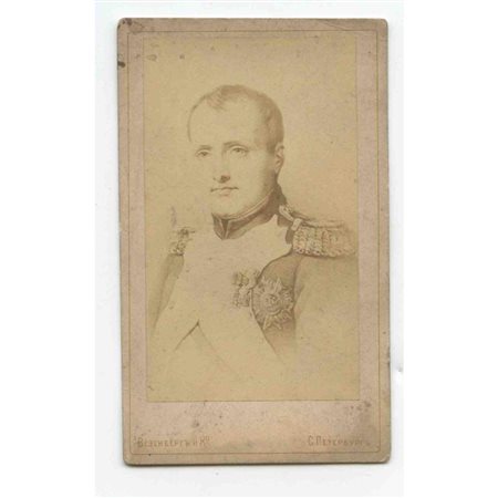  
Carte de visite commemorativa di Napoleone I Napoleonica...
 