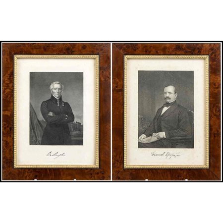  
Lotto di due ritratti: Sir Arthur Wellesley, I duca di Wellington e Otto von Bi Miscellanea...
 