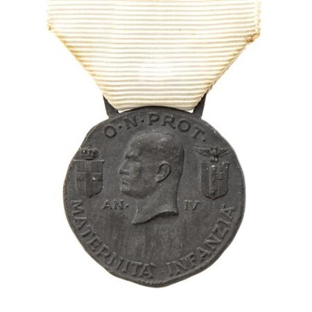  
MEDAGLIA DELL'OPERA NAZIONALE MATERNITA' E INFANZIA ORDINI E MEDAGLIE - ITALIA, REGNO...
METALLO BRUNITO, 32 MM 