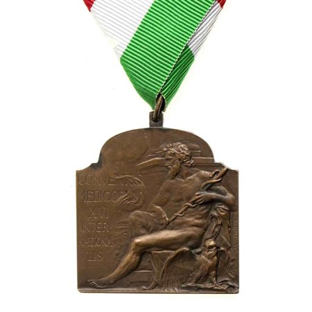  
MEDAGLIA DI CONGRESSO MEDICO A BUDAPEST ORDINI E MEDAGLIE - AUSTRIA-UNGHERIA...
BRONZO, 39,6X40 MM 