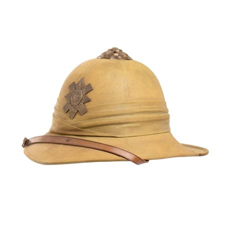  
CASCO COLONIALE 42°REGIMENT ON FOOT prima metà XX sec.
 