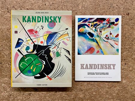 WASSILY KANDINSKY  - Lotto unico di 2 cataloghi