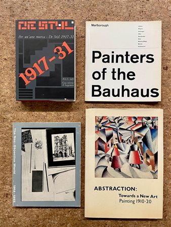 BAUHAUS E DE STIJL - Lotto unico di 4 cataloghi