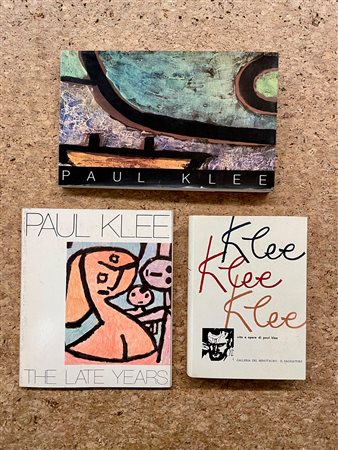 PAUL KLEE - Lotto unico di 3 cataloghi