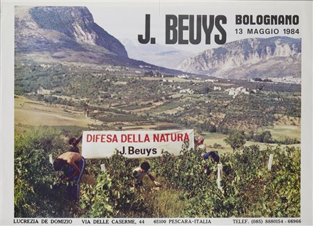 BEUYS JOSEPH (1921 - 1986) - Difesa della Natura. .