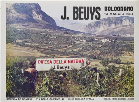 BEUYS JOSEPH (1921 - 1986) - Difesa della Natura. .