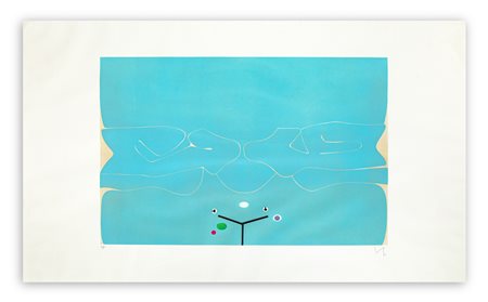 VICTOR PASMORE (1908-1998) - Soft in the sound of the ocea, 1986
