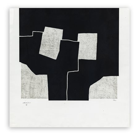 EDUARDO CHILLIDA (1924-2002) - Presenza grafica, 1972
