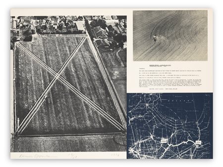 DENNIS OPPENHEIM (1938-2011) - Cancelled Crop-Direct Seeding, from Projects, 1973