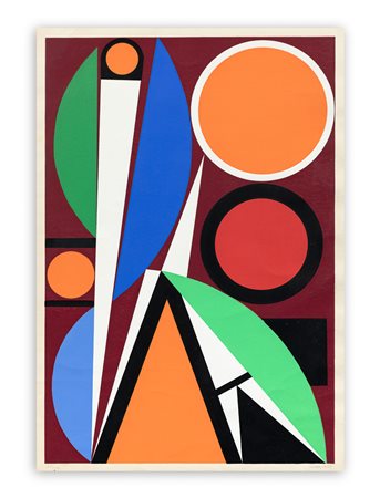 AUGUSTE HERBIN (1882-1960)  - Senza Titolo, 1957
