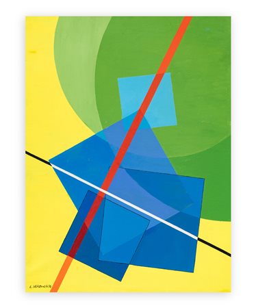 LUIGI VERONESI (1908-1998) - Costruzione X 7, 1996 (2717)