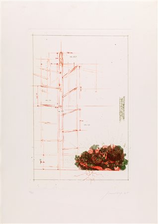 Piero Guccione (Scicli 1935-Modica 2018) Limite di proprietà 1965...