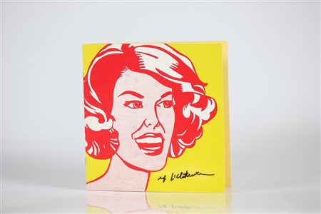 LICHTENSTEIN ROY (1923 - 1997) Mixed media and pop art. 1963. Libro. Cm 19,50...