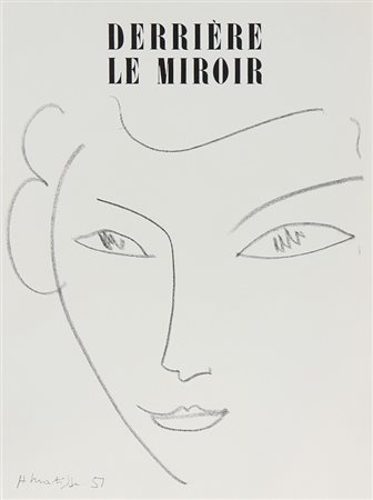 MATISSE HENRI (1869 - 1954) Derriere le miroir. 2009. Rivista. Cm 38,00 x...