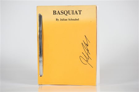 SCHNABEL JULIAN (n. 1951) Basquiat by Julian Schnabel. 1993. Libro. Cm 22,00...