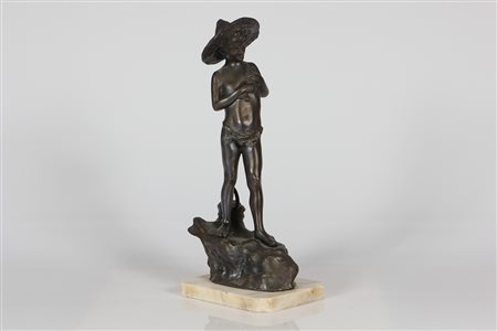 VARLESE GIOVANNI (1888 - 1922) Senza titolo. Bronzo. Cm 18,00 x 39,00 x...