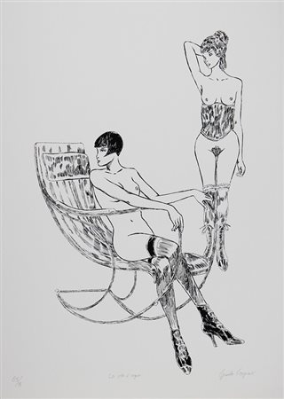 CREPAX GUIDO (1933 - 2003) La vita è sogno. Serigrafia (cartella completa)....