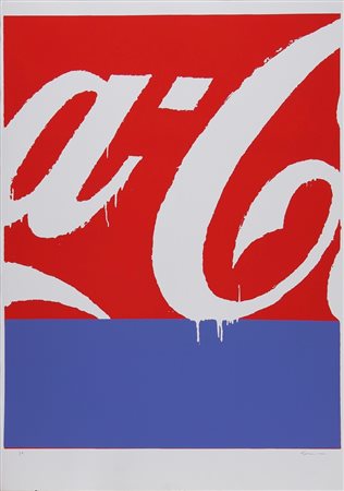 SCHIFANO MARIO (1934 - 1998) Coca-Cola. Serigrafia. Cm 70,00 x 100,00. Misure...